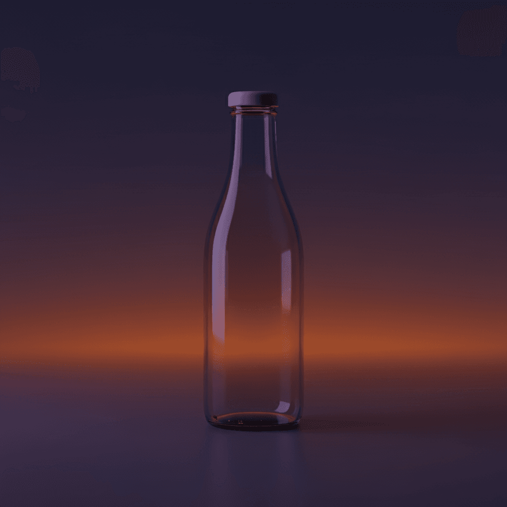 Purple Indigo Dusk Bottle