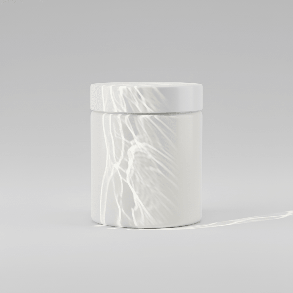 Water Ripple Caustic Jar AI product photo prompt
