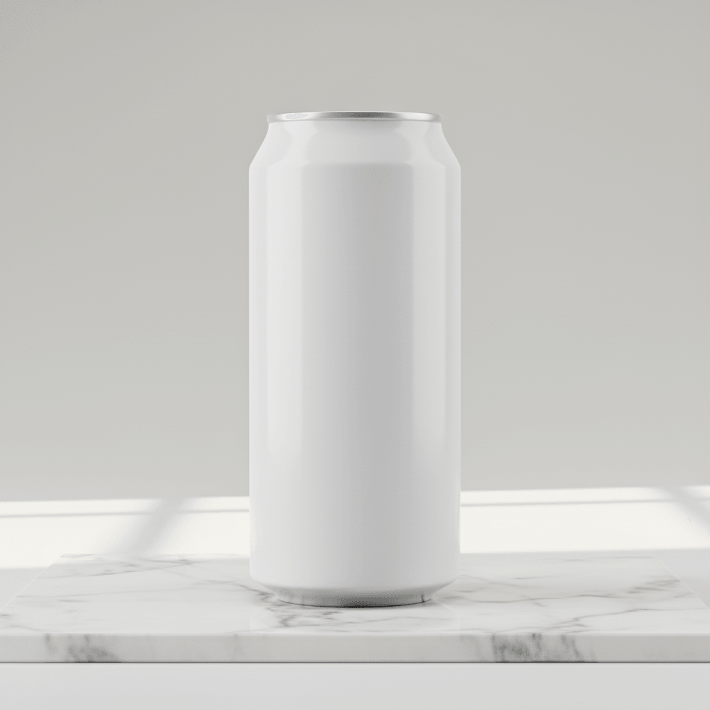 Monolith Marble Slab Can AI product photo prompt