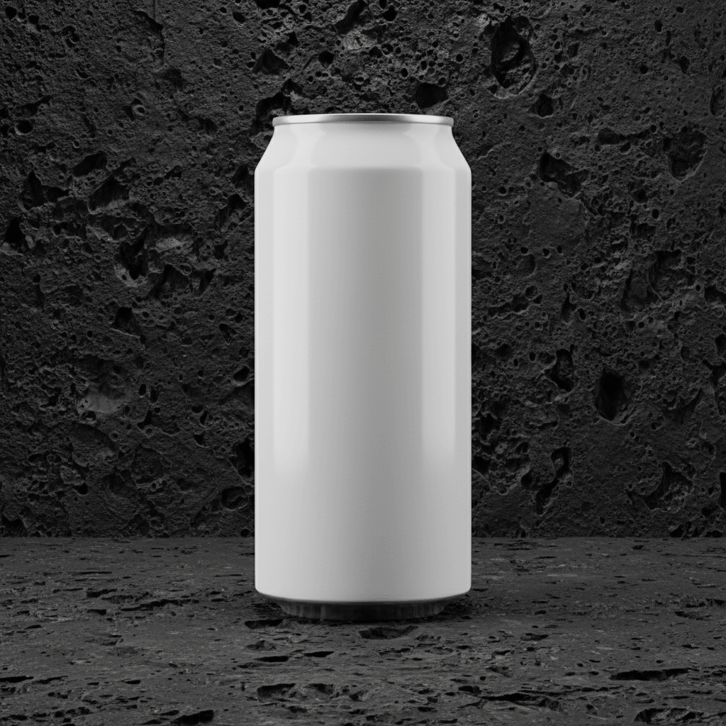 Textured Slate Skim Can AI product photo prompt