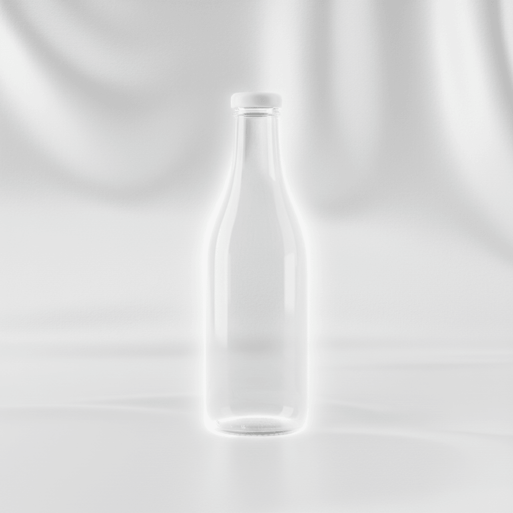 Dreamscape Soft Focus Bottle AI product photo prompt