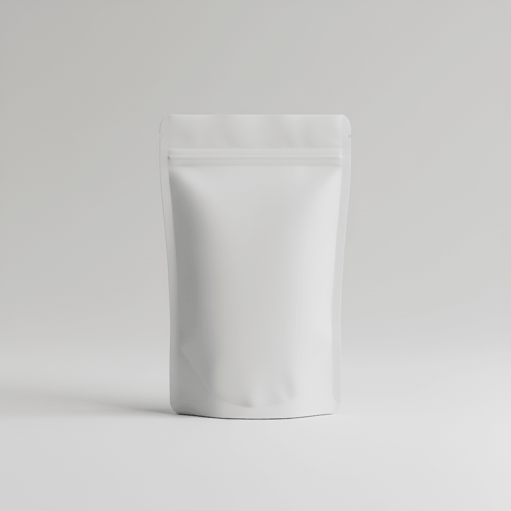 Commercial Softbox Pouch AI product photo prompt